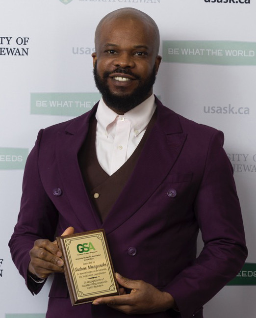 Gideon Umezurike 2026 GSA Awards