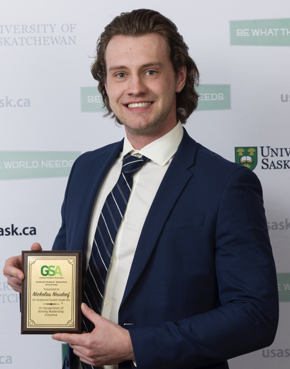 nicholas neudorf 2026 gsa awards